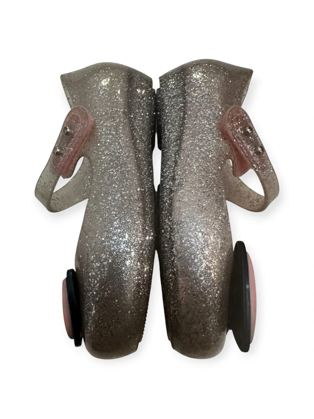 Mini Melissa Disney Marie Ultragirl Glitter Jelly Shoes Toddler 9